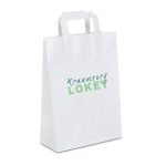 Papieren Tas met praktijklogo – 22x31x10 cm | 100 stuks