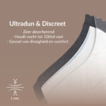 Difrax Zoogcompres samples - wit | 25 stuks - Afbeelding 3